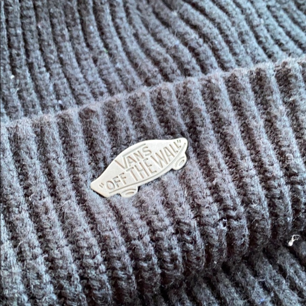 Black Vans beanie